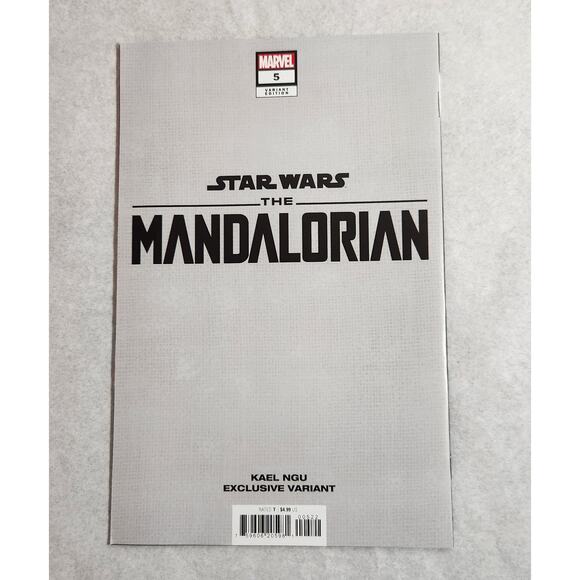 Marvel Star Wars The Mandalorian #5 Ahsoka Tano Kael Ngu Exclusive Variant NM - Picture 2 of 7